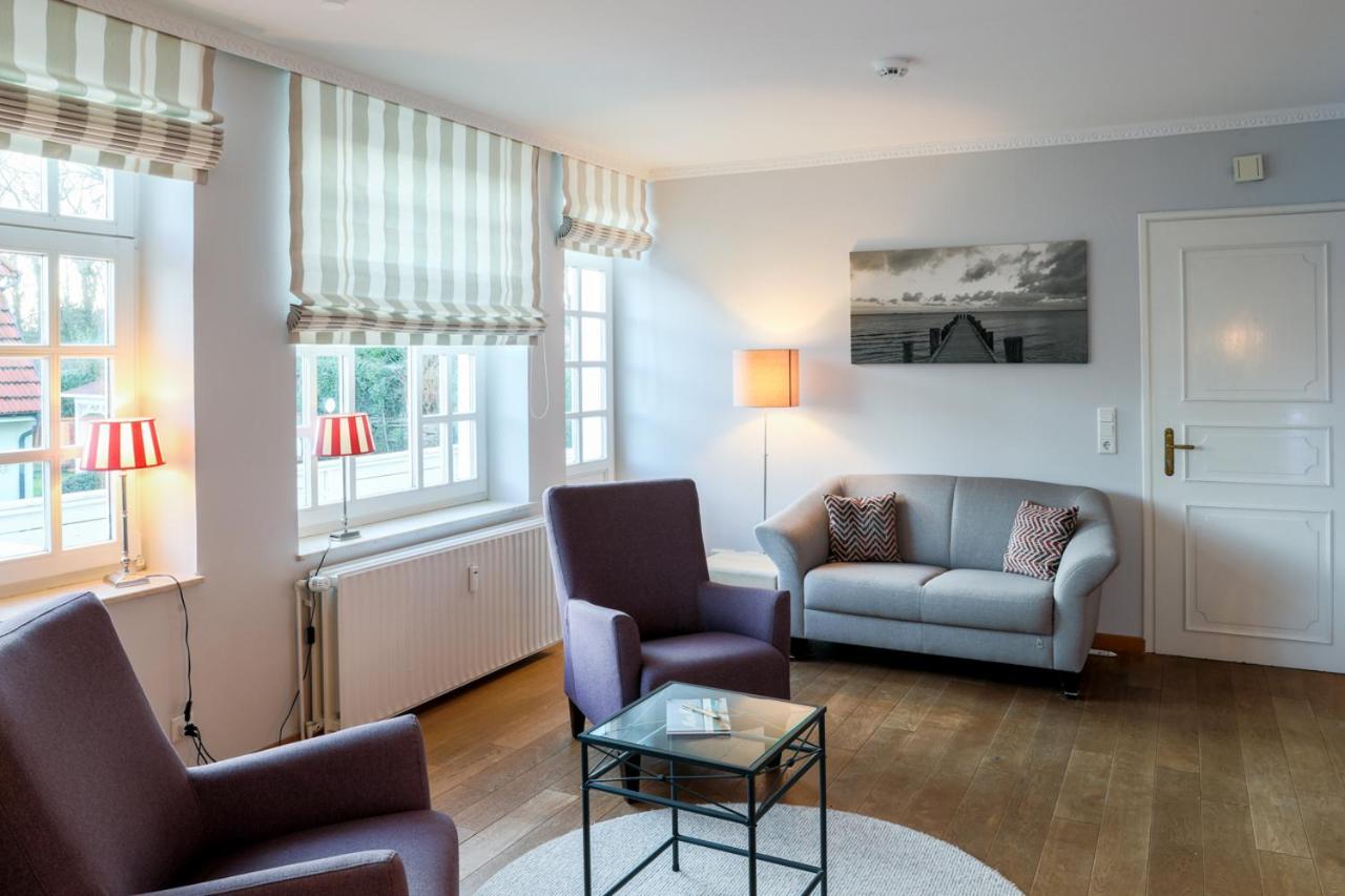 Villa Friedericia, Wohnung 3-Hochparterre Links Wyk auf Föhr Eksteriør bilde