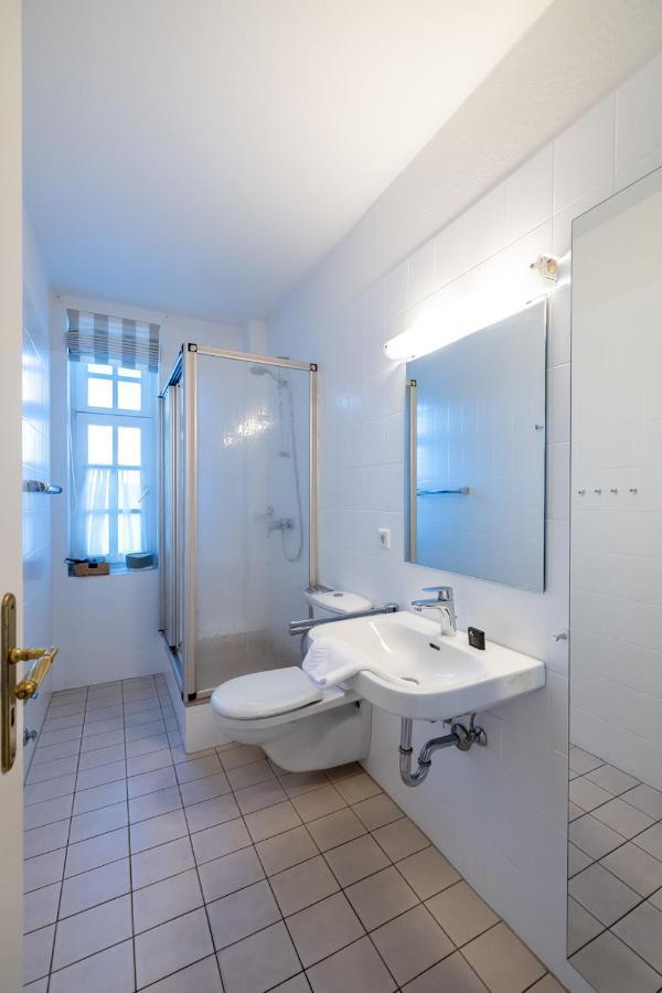 Villa Friedericia, Wohnung 3-Hochparterre Links Wyk auf Föhr Eksteriør bilde