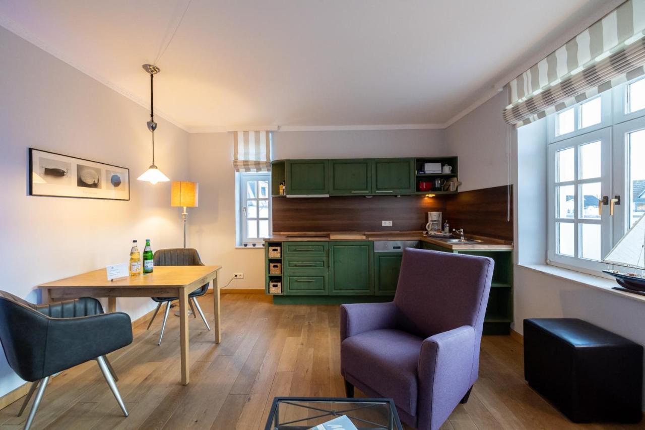 Villa Friedericia, Wohnung 3-Hochparterre Links Wyk auf Föhr Eksteriør bilde